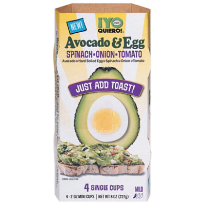 Yq Avocado & Egg Spinach Onion Tomato - 4-2 Oz - Image 3