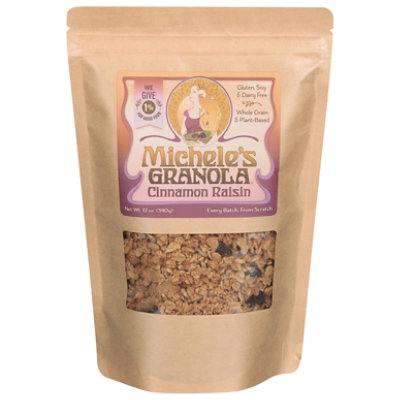 Micheles Granola Cinnamon Raisin - 12 Oz - Image 2