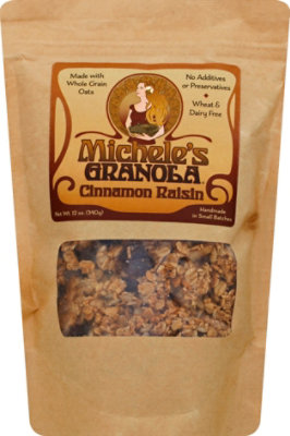 Micheles Granola Cinnamon Raisin - 12 Oz - Image 1