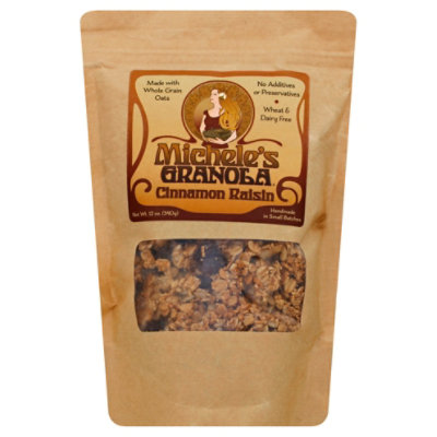 Micheles Granola Cinnamon Raisin - 12 Oz - Image 1