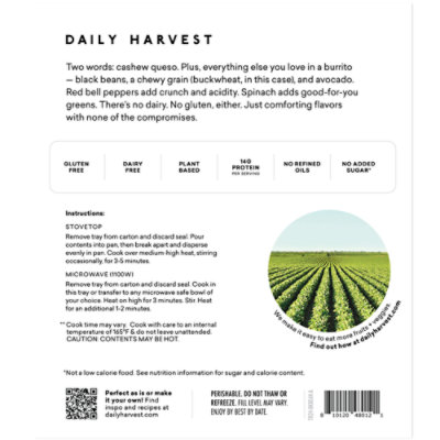 Daily Harvest Black Bean & Cheese Bowl - 11.6 Oz - Image 5