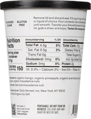 Daily Harvest Mango Papaya Smoothie - 7.5 Oz - Image 5