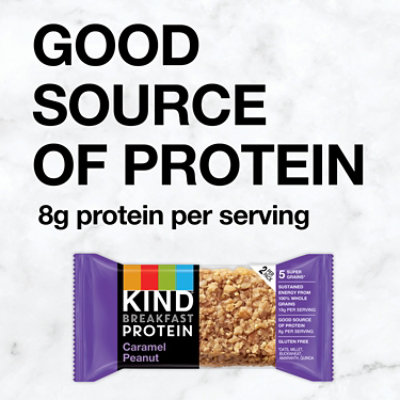 Kind Breakfast Bars Caramel Peanut - 6 Count - Image 3