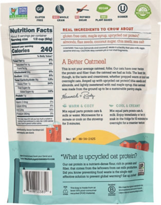 Seven Sundays Protein Oatmeal Maple Almond - 16 Oz - Image 5