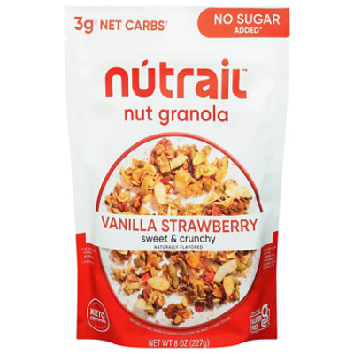 Nutrail Granola Keto Vanilla Strawberry - 8 Oz - Image 3