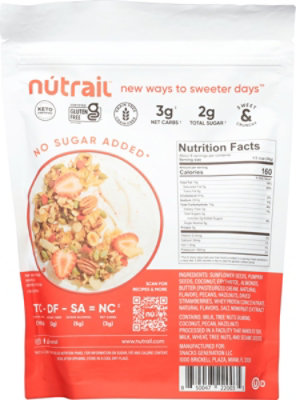 Nutrail Granola Keto Vanilla Strawberry - 8 Oz - Image 6