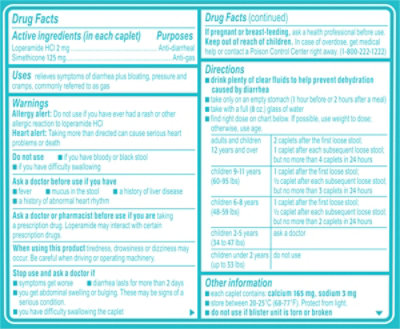 Imodium Multi Symptom Relief Caplet  - 24 Count - Image 5