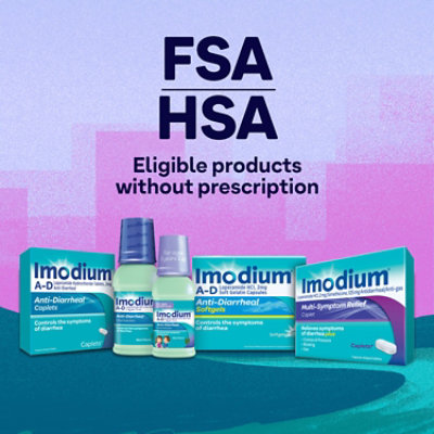 Imodium Multi Symptom Relief Caplet  - 24 Count - Image 5