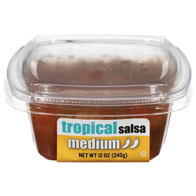Salsa Tropical Medium - 12 Oz - Image 1