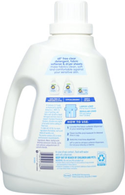 All Ultra Free Clear Liquid Fabric Softner  - 94 Fl. Oz. - Image 5