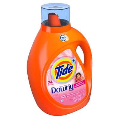 Tide He Plus Downy April Fresh Liquid Detergent - 105 Fl. Oz. - Image 8