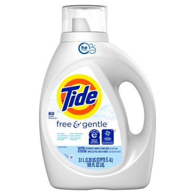 Tide He Liq Free & Gentle - 105 Fl. Oz. - Image 2