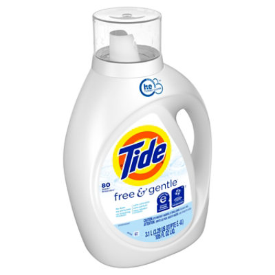 Tide He Liq Free & Gentle - 105 Fl. Oz. - Image 6