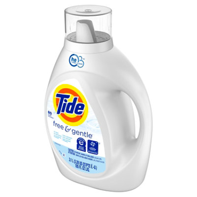 Tide He Liq Free & Gentle - 105 Fl. Oz. - Image 7