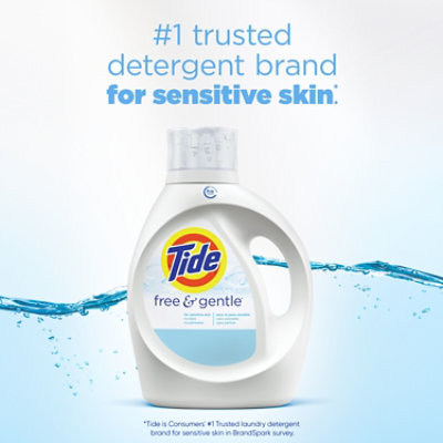 Tide He Liq Free & Gentle - 105 Fl. Oz. - Image 3