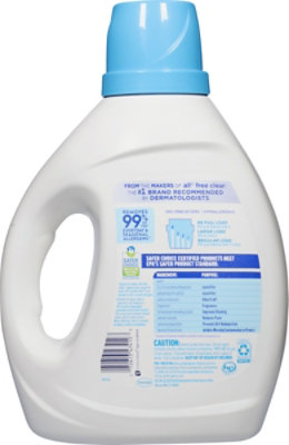 All Liquid Detergent Sensitive Fresh Spring Breeze - 88 Fl. Oz. - Image 5