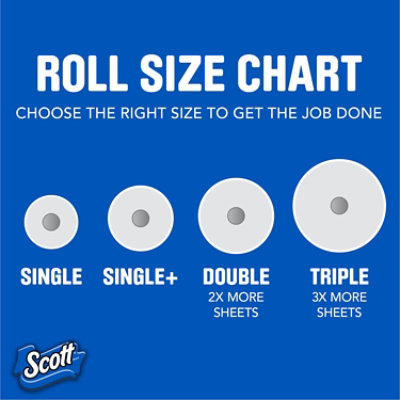 Scott Double Roll Choose A Size Towel 8 pack - 8 roll - Image 3