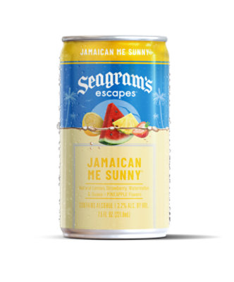 Seagrams Jamaican Me Sunny - 7.5 Fl. Oz. - Image 1