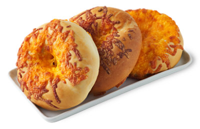 Posh Bakery Asiago Bagels 3 Pack - Each - Image 1