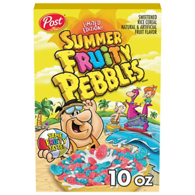 Fruit Pebbles Summer Cereal - 10 Oz - Image 1