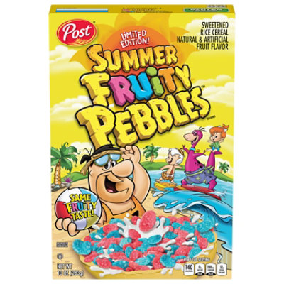 Fruit Pebbles Summer Cereal - 10 Oz - Image 3