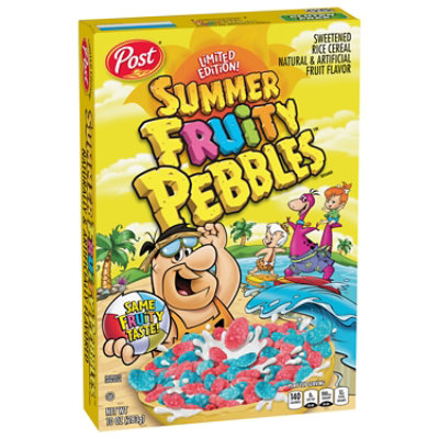 Fruit Pebbles Summer Cereal - 10 Oz - Image 2