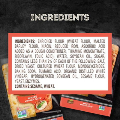 Nature's Own Perfectly Crafted White Bistro Flats - 8 Oz - Image 6