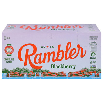 Rambler Blackberry Sparkling Water - 8-12 Fl. Oz. - Image 3