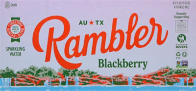 Rambler Blackberry Sparkling Water - 8-12 Fl. Oz. - Image 6