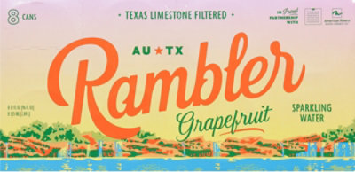 Rambler Grapefruit Sparking Water - 8-12 Fl. Oz. - Image 6