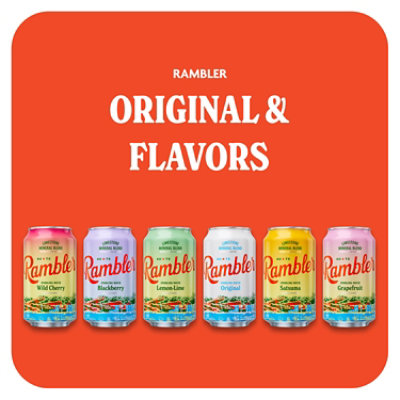 Rambler Grapefruit Sparking Water - 8-12 Fl. Oz. - Image 7