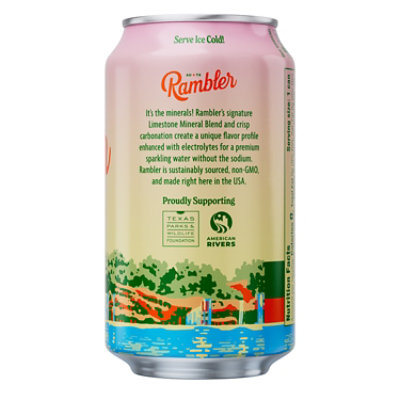 Rambler Grapefruit Sparking Water - 8-12 Fl. Oz. - Image 3