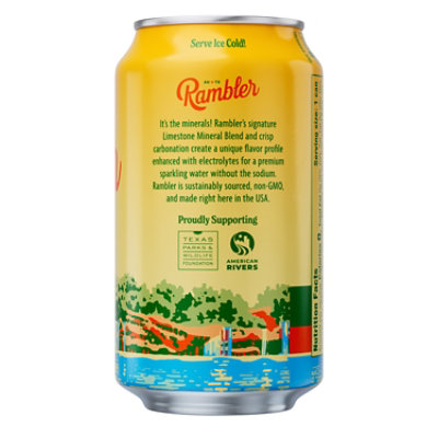 Rambler Satsuma Sparkling Water - 8-12 Fl. Oz. - Image 3