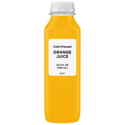 Organic Cold-Pressed Orange Juice - 15.2 Fl. Oz. - Image 1