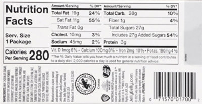 Jelly Belly Harry Potter Butterbeer Chocolate Bar - 1.87 Oz - Image 5