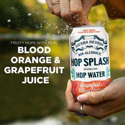 Sierra Nevada Hop Splash Citrus Sparkling Hop-Infused  Water - 6-12 Fl. Oz. - Image 3