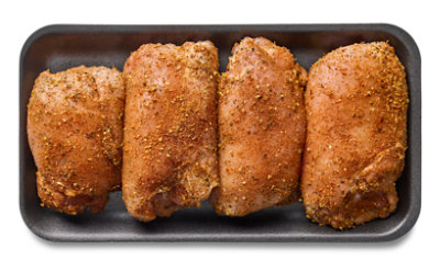 Chicken Thighs Bonless Skinless Cajun Sprinkle Seasoning - LB - Image 1