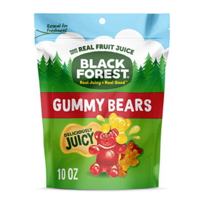 Black Forest Gummy Bears Fruit Flavor - 10 Oz - Image 1