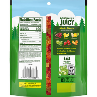 Black Forest Gummy Bears Fruit Flavor - 10 Oz - Image 5