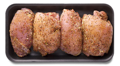 Chicken Thighs Bonless Skinless Vegetable Pepper Seasoning - LB - Image 1