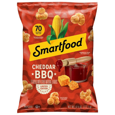 Smartfood Cheddar Bbq - 6.25 Oz