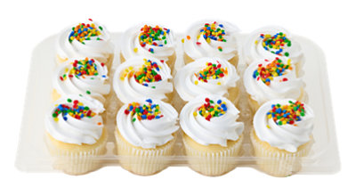 Confetti Whip Cupcakes 12 Count - Each - Image 1