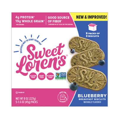 Sweet Lorens Breakfast Biscuit Blueberry - 8 Oz - Image 2