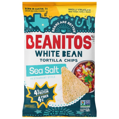 Beanitos Restaurant Style White Bean Chips Bag - 8 Oz - Image 3