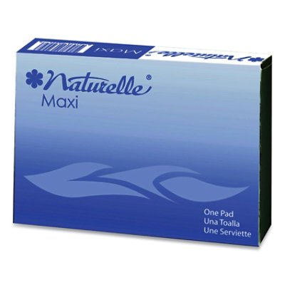 Impact Naturelle Maxi Pads, #4 For Vending Machines, 250 Individually Wrapped per Carton - Image 1