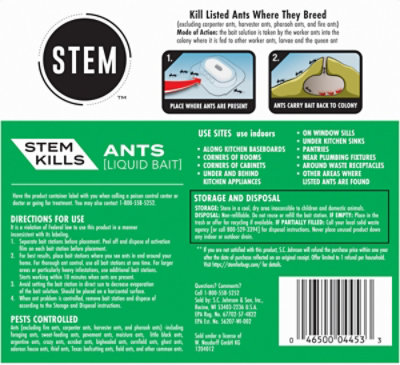 Stem Liquid Ant Bait - 4 Count - Image 6