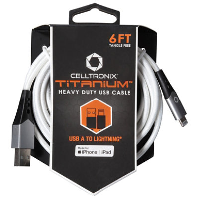 Titanium Lightning Cable - Each - Image 1
