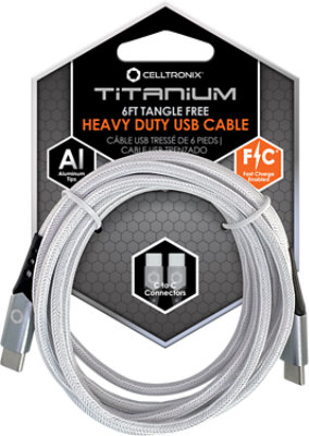 Ttnm Type C To Type C Cable Asst - Each - Image 1