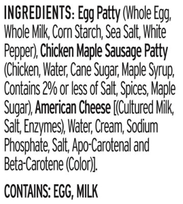 Red's Chicken Maple Sausage Egg'wich 2 Pack - 7.8 Oz - Image 6