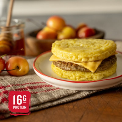 Red's Chicken Maple Sausage Egg'wich 2 Pack - 7.8 Oz - Image 7